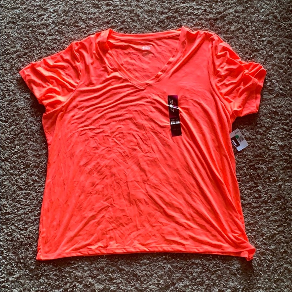Zone Pro Neon Coral Tees